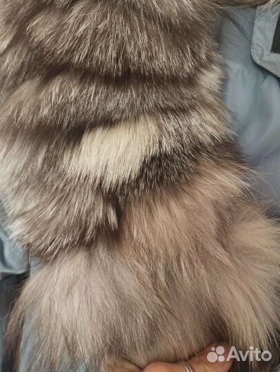 Меховой воротник натуральный