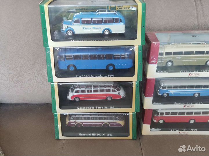 Модели автомобилей автобусы Atlas 1 72