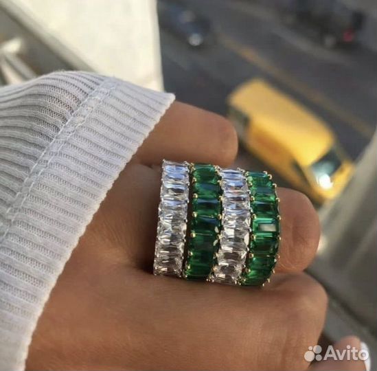 Кольцо кубический цирконий