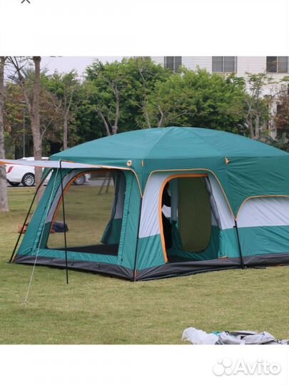 Палатка туристическая большая 8-12 чел