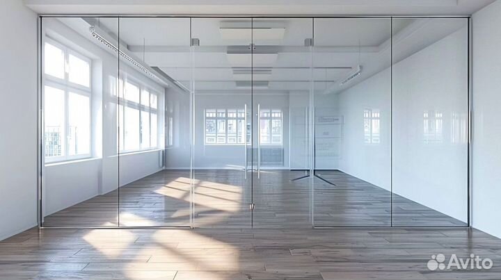 Двери стеклянные на заказ