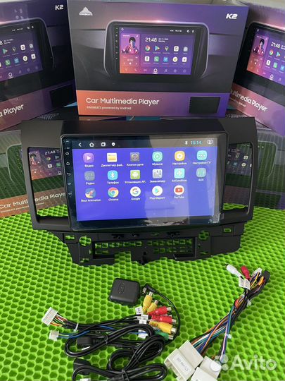 Магнитола на mitsubishi lancer 10