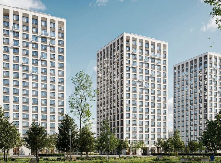 2-к. квартира, 100 м², 1/25 эт.