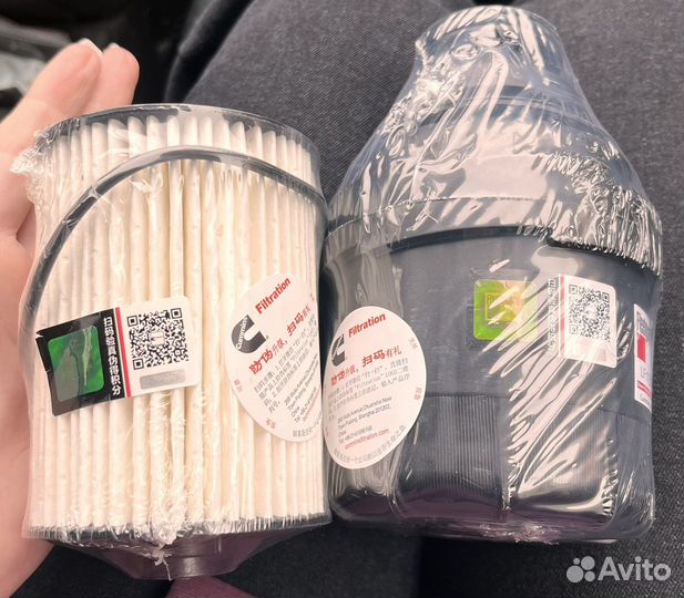 Фильтр топливный и масляный Cummins 2 8