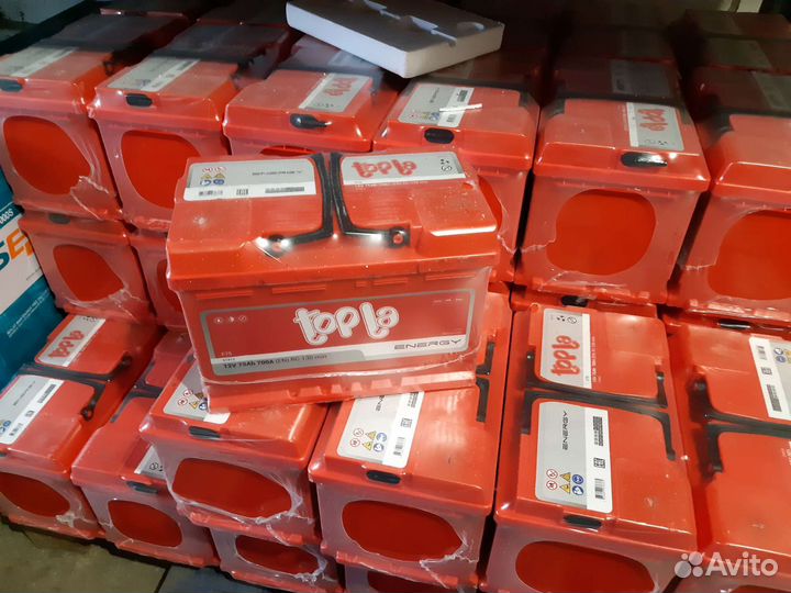 Аккумулятор Topla Energy 6ст-75ач (п.п.) 700А