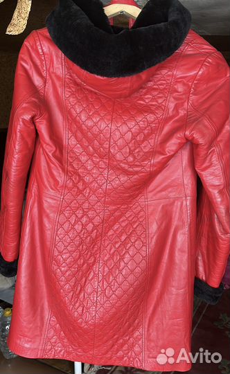 Дубленка натуральная женская 42 44