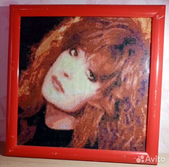 Картина. Вышивка крестиком. Ручная работа