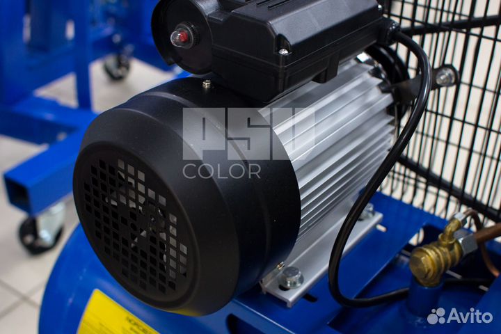 Компрессор поршневой 100л, 390л/мин