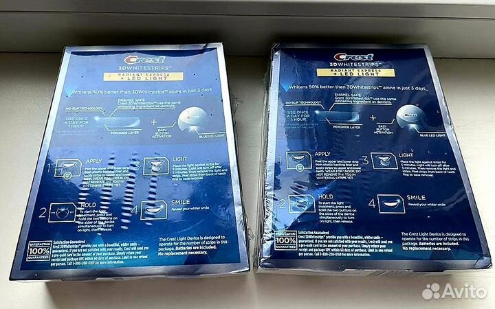 Полоски для отбеливания зубов Crest 34 Level (NEW)