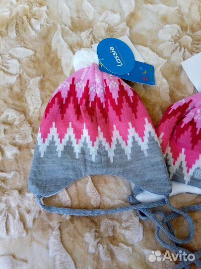 Новая шапка Lassie 42-44р-р. д/девочки (оригинал)