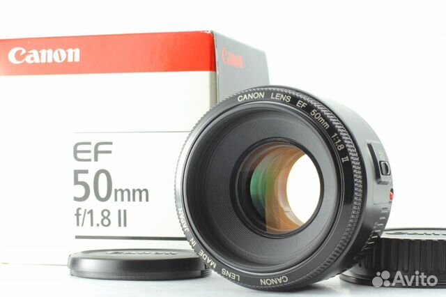 Canon 50mm 1.8 II (новый)