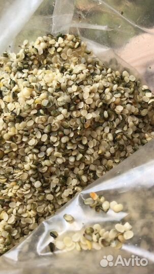 Жмых ядер конопляной семечки очищенной