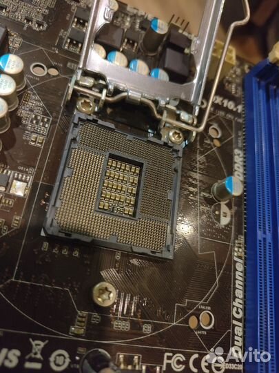 Материнская плата ASRock H61m-GS 1155