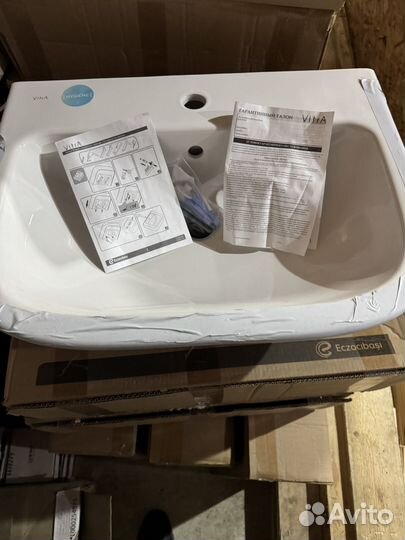 Раковина подвесная Vitra S-20 60 см 5503B003-0001