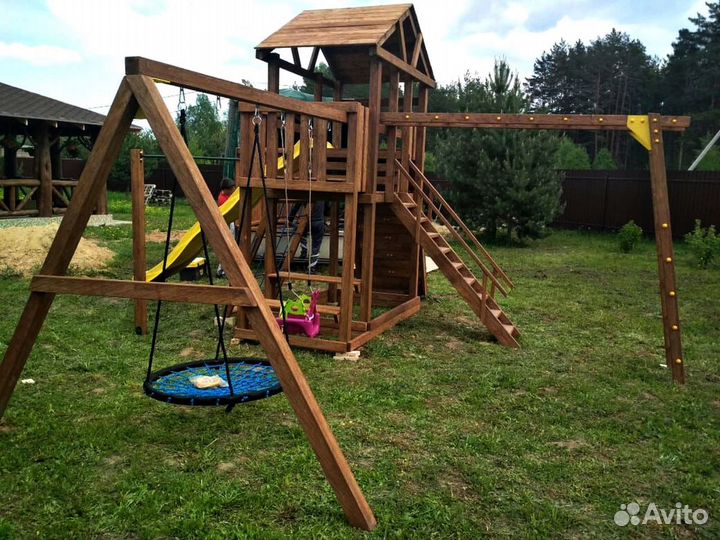 Детский игровой комплекс. Доставка и установка