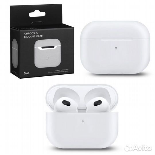 Чехол для AirPods 3 силиконовый ультра-тонкий