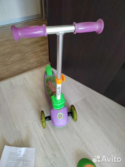 Самокат трехколесный capella