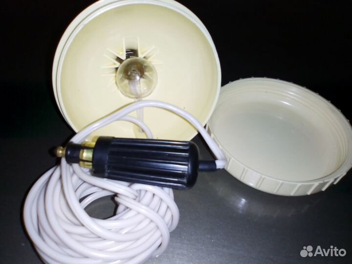 Фонарь от прикуривателя СССР