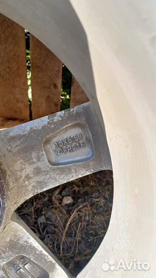 Литые диски r 15 KIA оригинал