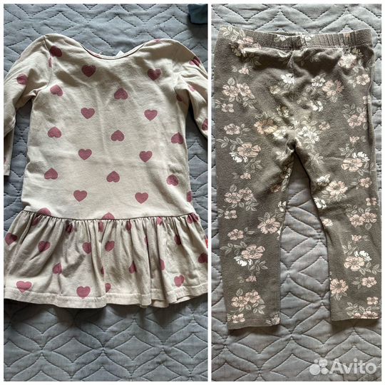 Вещи пакетом на девочку 86-92