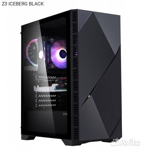 Корпус Zalman Z3 Iceberg Miditower Без бп чёрный