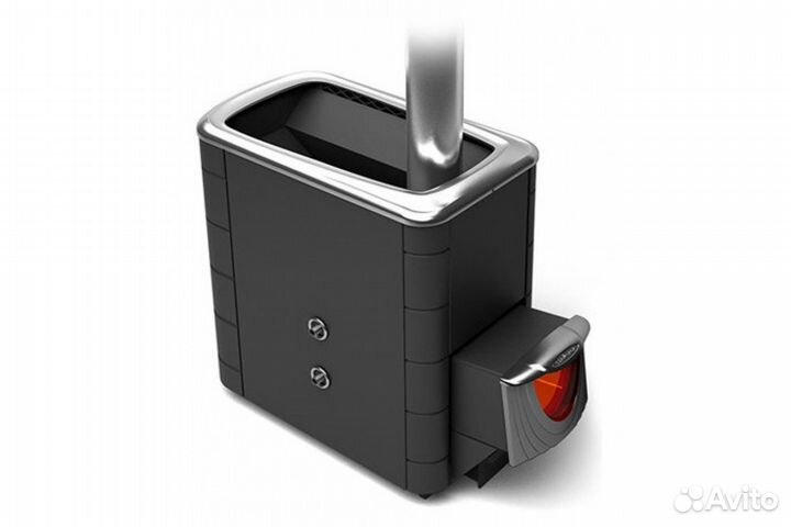 Печь банная Тунгуска XXL 2013 Inox антрацит днс Т