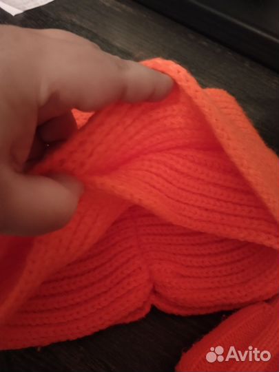 Шапка снуд 3-6 лет зима