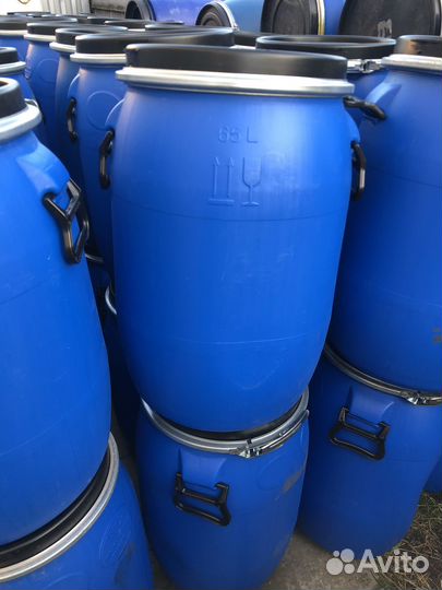 Бочка пластиковая 65 литров