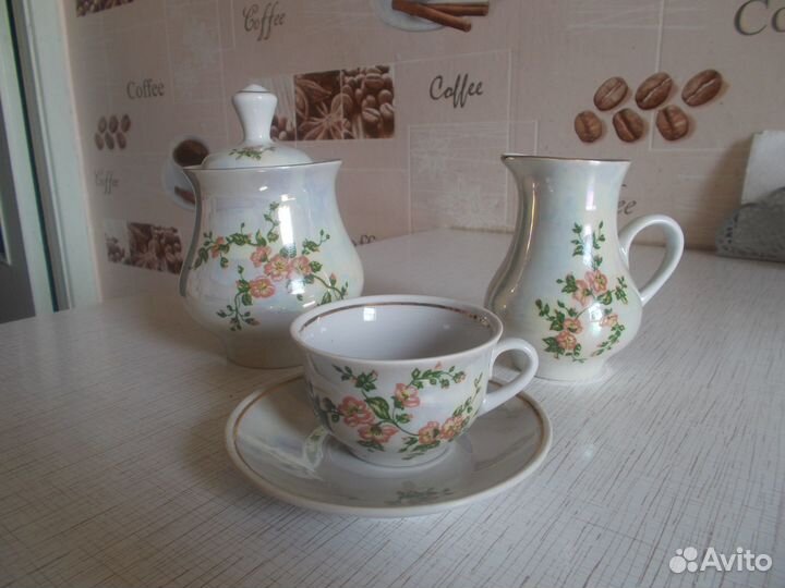 Фарфоровая посуда Кофейный сервиз
