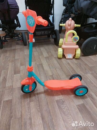 Самокат детский трехколесный от 2 лет