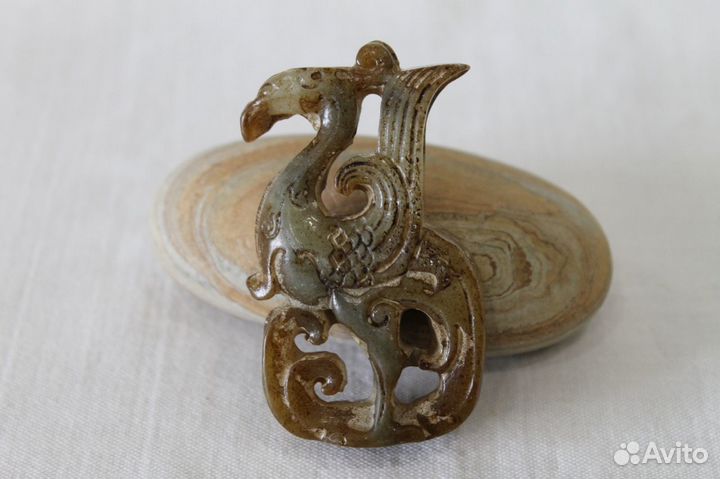 Подвеска резная из камня №1