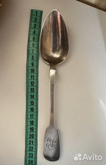 Ложка серебро 800 проба