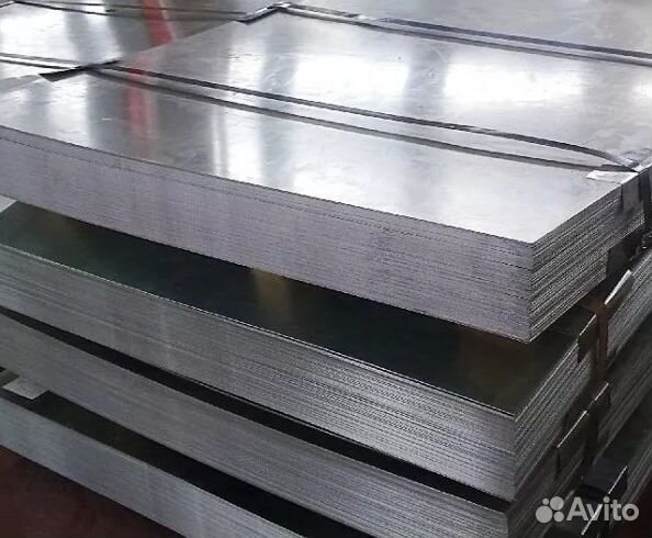 Лист оцинкованный крашенный 0,4х1250х2500