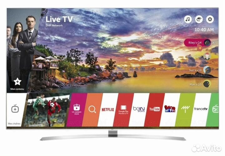4K SMART LG 55UH850V (139 см) 120 Гц, 3D