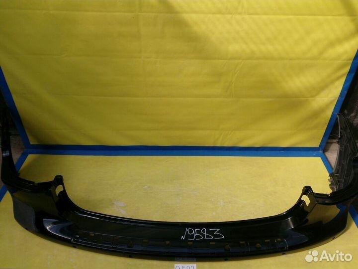 Porsche Cayenne 958 Дорестайлинг Бампер задний