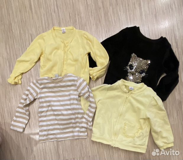 Детская одежда для девочек 2-4 года пакетом