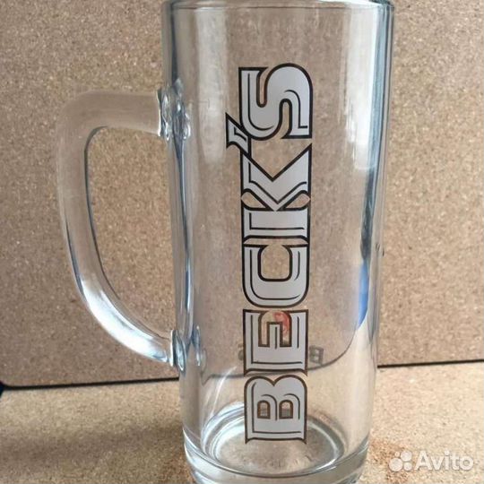 Кружка пивная Beck's 8 штук