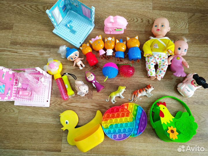 Детские игрушки пакетом