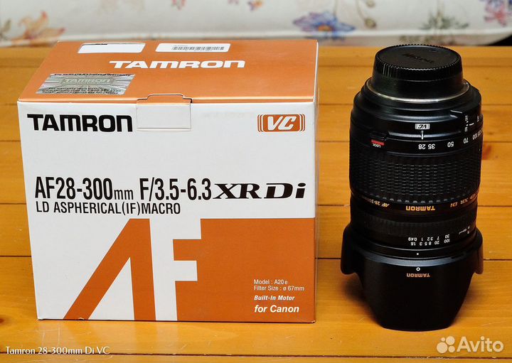 Tamron AF 28-300 mm f/ 3.5-6.3 Di XR VC LD Aspheri