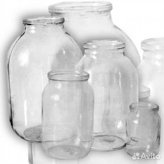 Банки стеклянные 3л, 2л