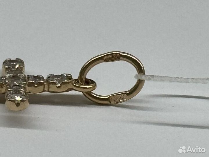 Крест золотой