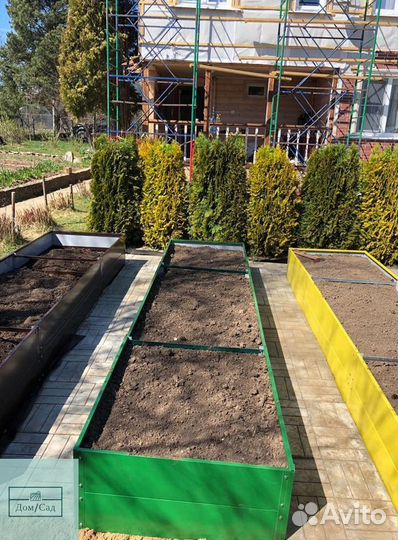 Грядки полимерные