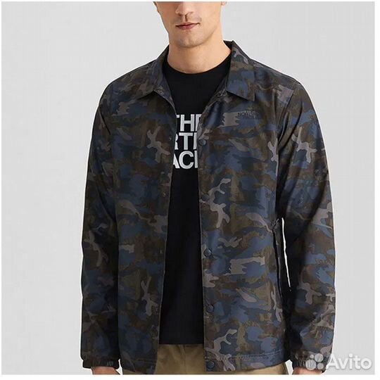 THE north face Jacket Unisex Camo+Gift Bag (M)(51)