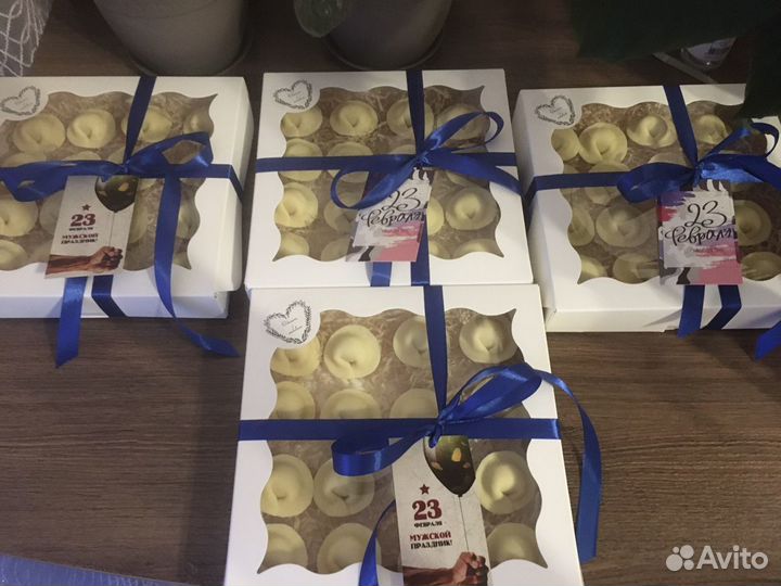 Шоколадные наборы. Пельмени. Инструменты