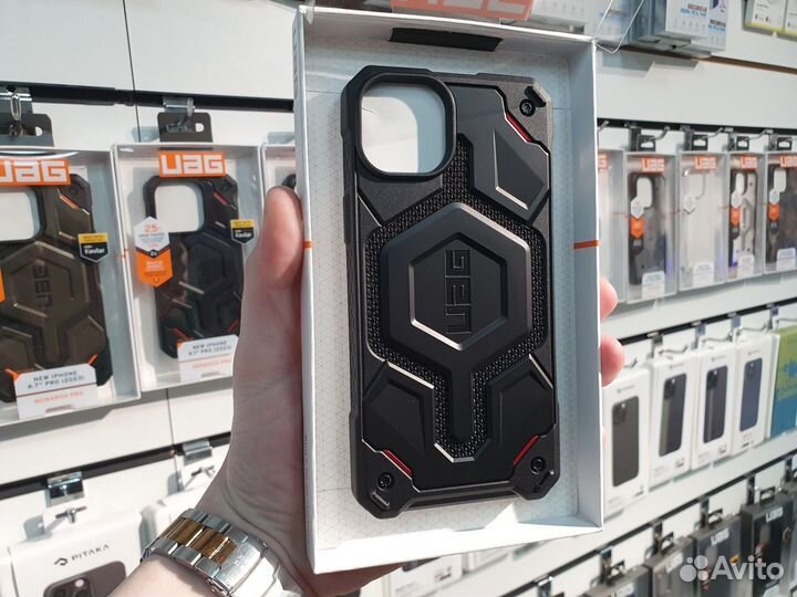 Чехол UAG Monarch Pro для iPhone 15 Plus Оригинал