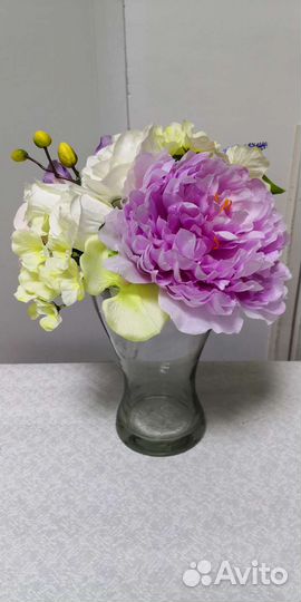 Искусственные цветы. 7 шт. Композиции