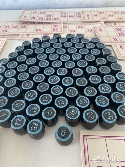 Настольная игра лото времен СССР