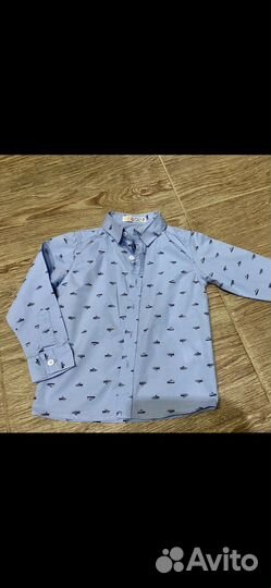 Рубашка на мальчика 104