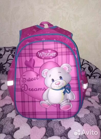 Рюкзак-портфель для школьницы