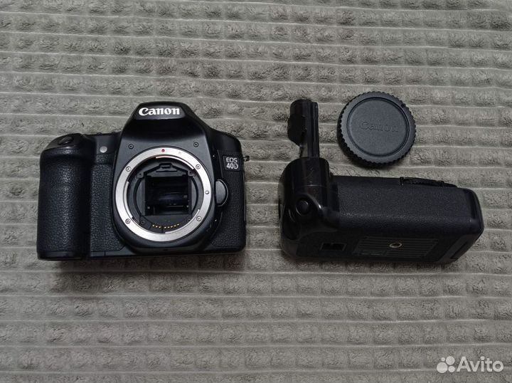 Фотоаппарат canon 40d +дополнительный акумулятор